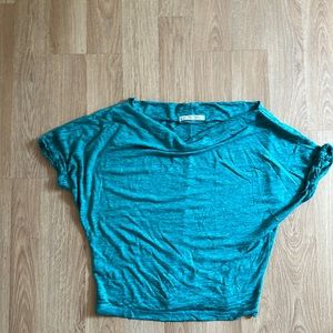 We The Free, small, short sleeve, dolman style shirt.
